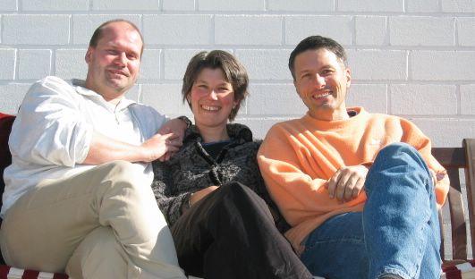 2003-03-23 Knut, Karen, Oli.JPG