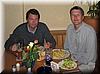 2003-03-28d Kaesespaetzle with Tim.JPG