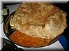2004-02-15c Some bread with chick peas.JPG