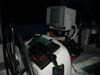 DSC00064 The cockpit with radar and autopilot at night
